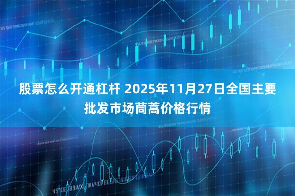 股票怎么开通杠杆 2025年11月27日全国主要批发市场茼蒿价格行情